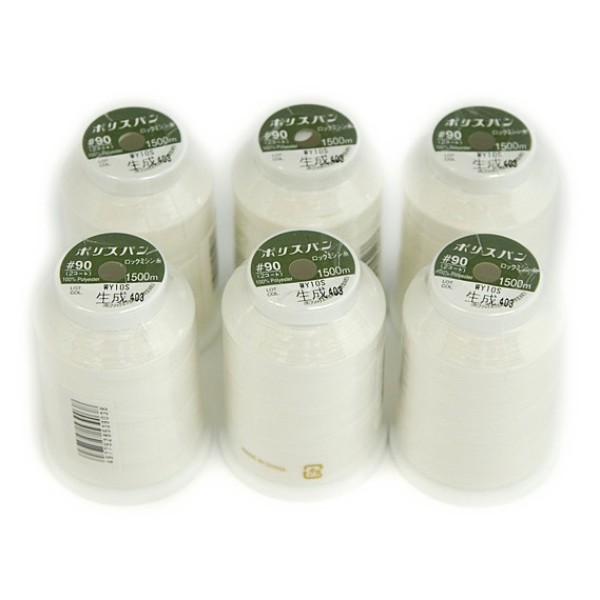 FUJIX Polyspun Lock Thread